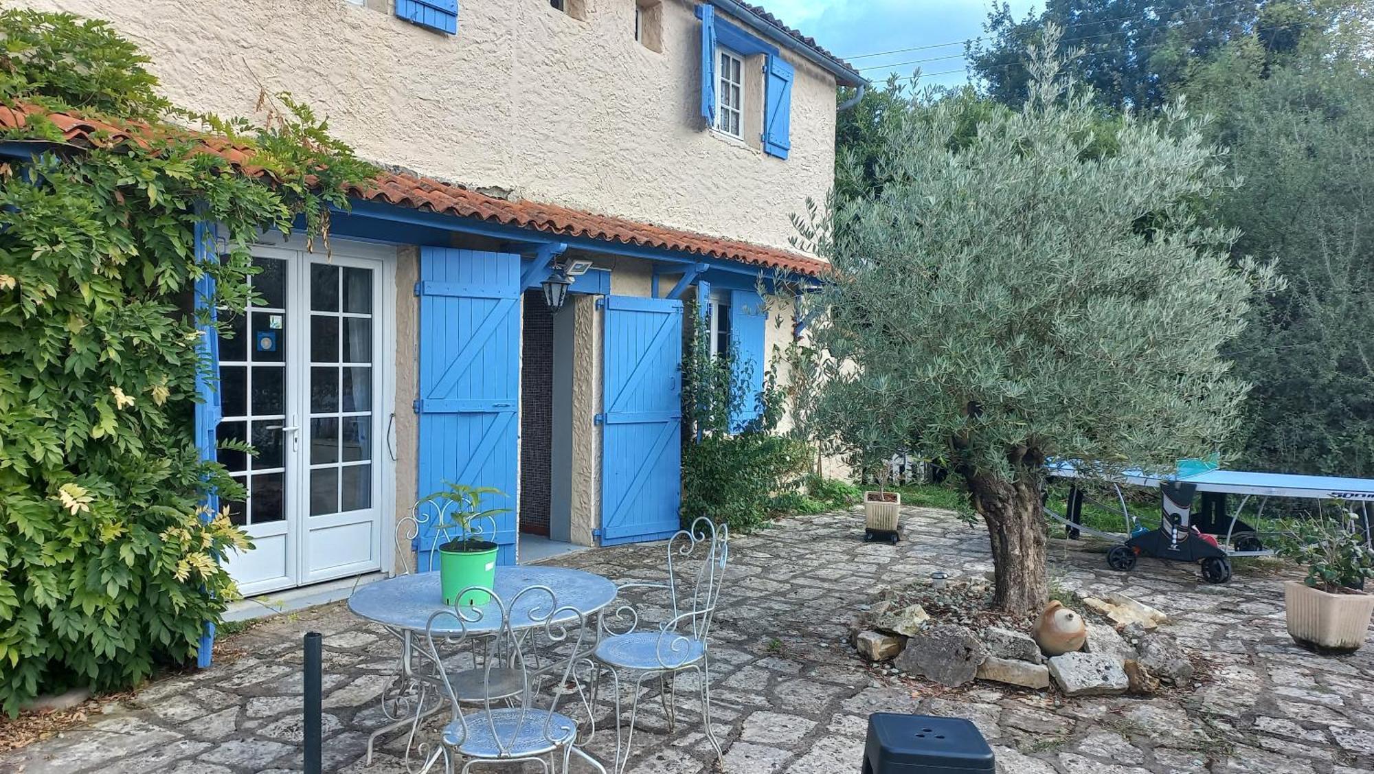 مبيت وإفطار Verteuil-sur-Charente A La Paloma المظهر الخارجي الصورة